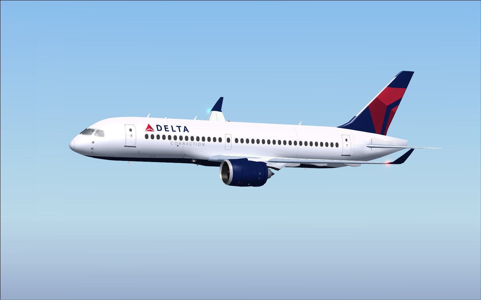 Fs2004 Delta Connection Cseries Cs100 V2 — 1