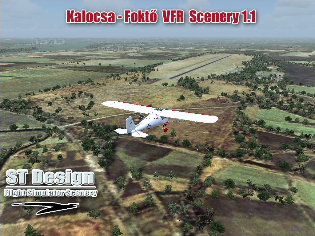 Fs2004 Kalocsa Airport Vfr Scenery (Lhka) Hungary — 1