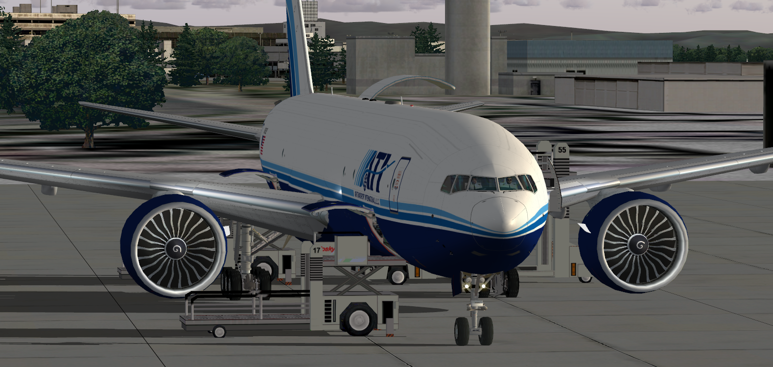 Ati Posky Boeing 777 — 1