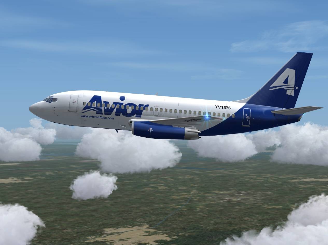 Fs2004 Avior Airlines Boeing 737-2H4/Adv — 1