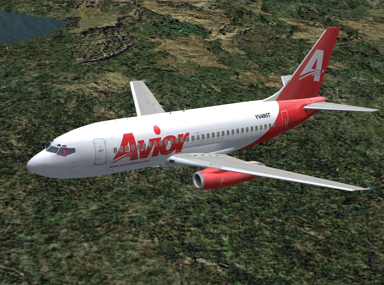 Fs2004 Avior Airlines Boeing 737-2Y5/Adv — 1