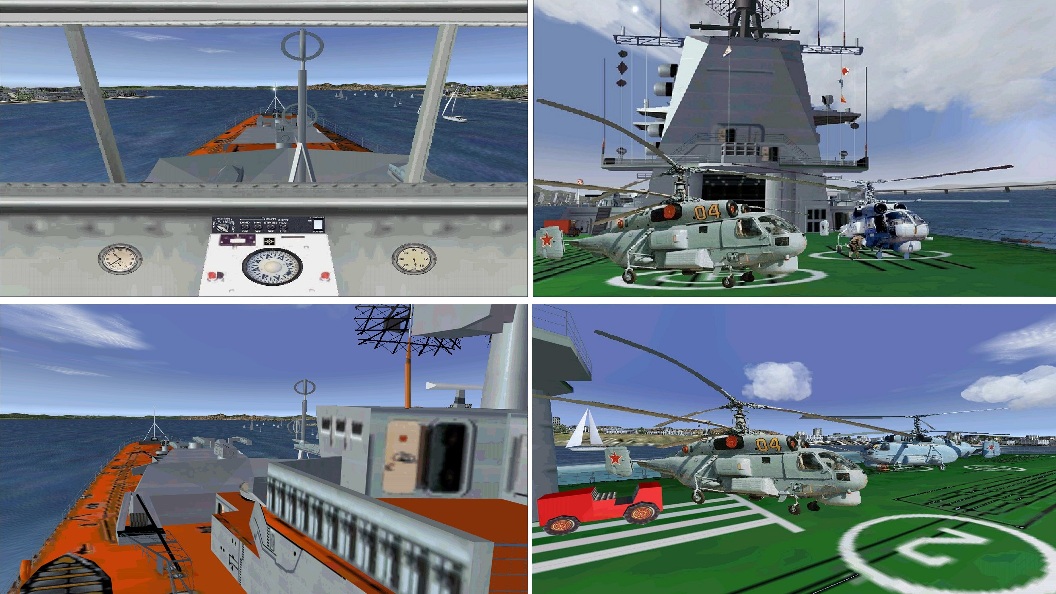 Pilotable Russian Helicopter Carrier Leningrad Fs2002/Fs2004 — 1