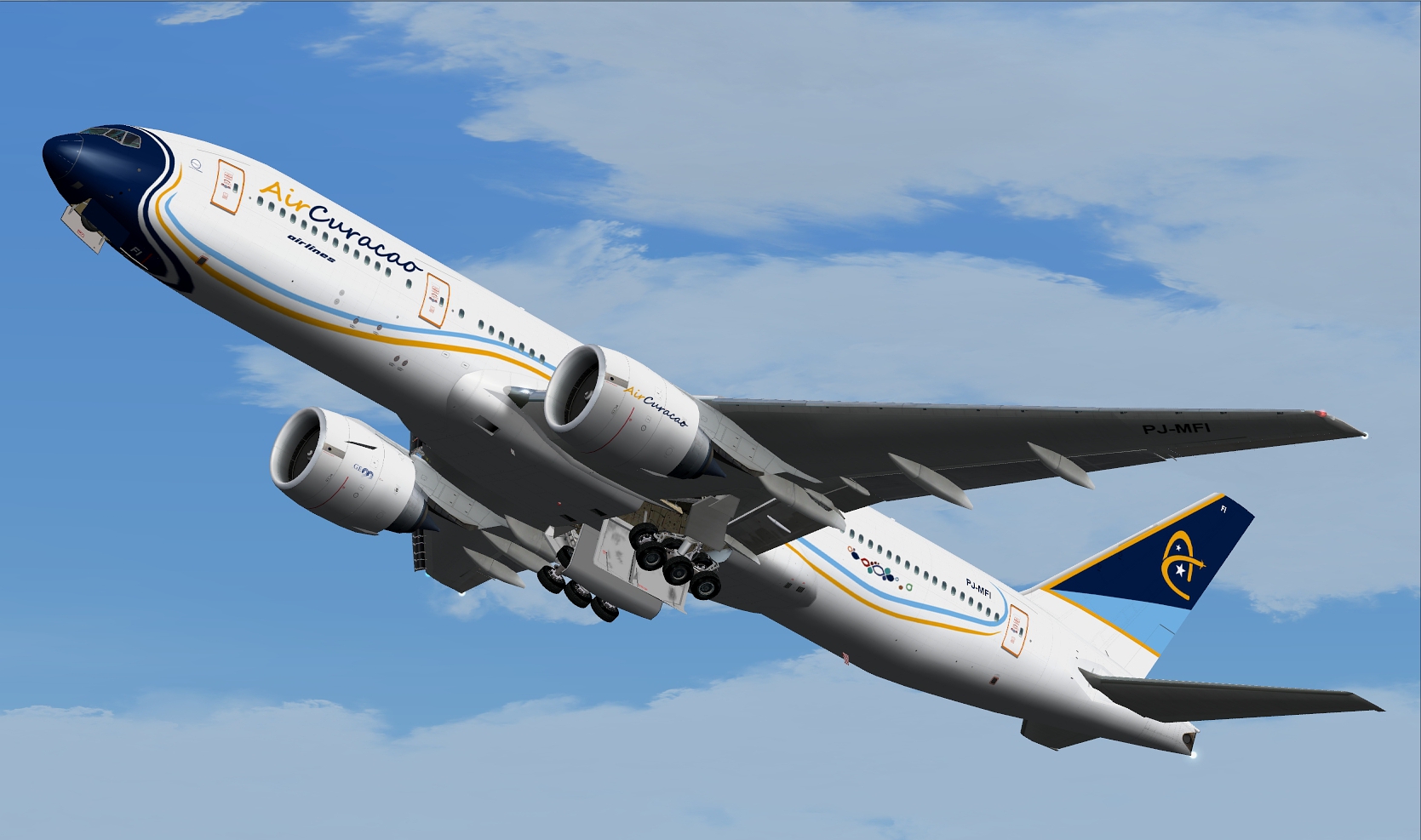 Fs2004 Aircuracao Boeing 777-200Er — 1