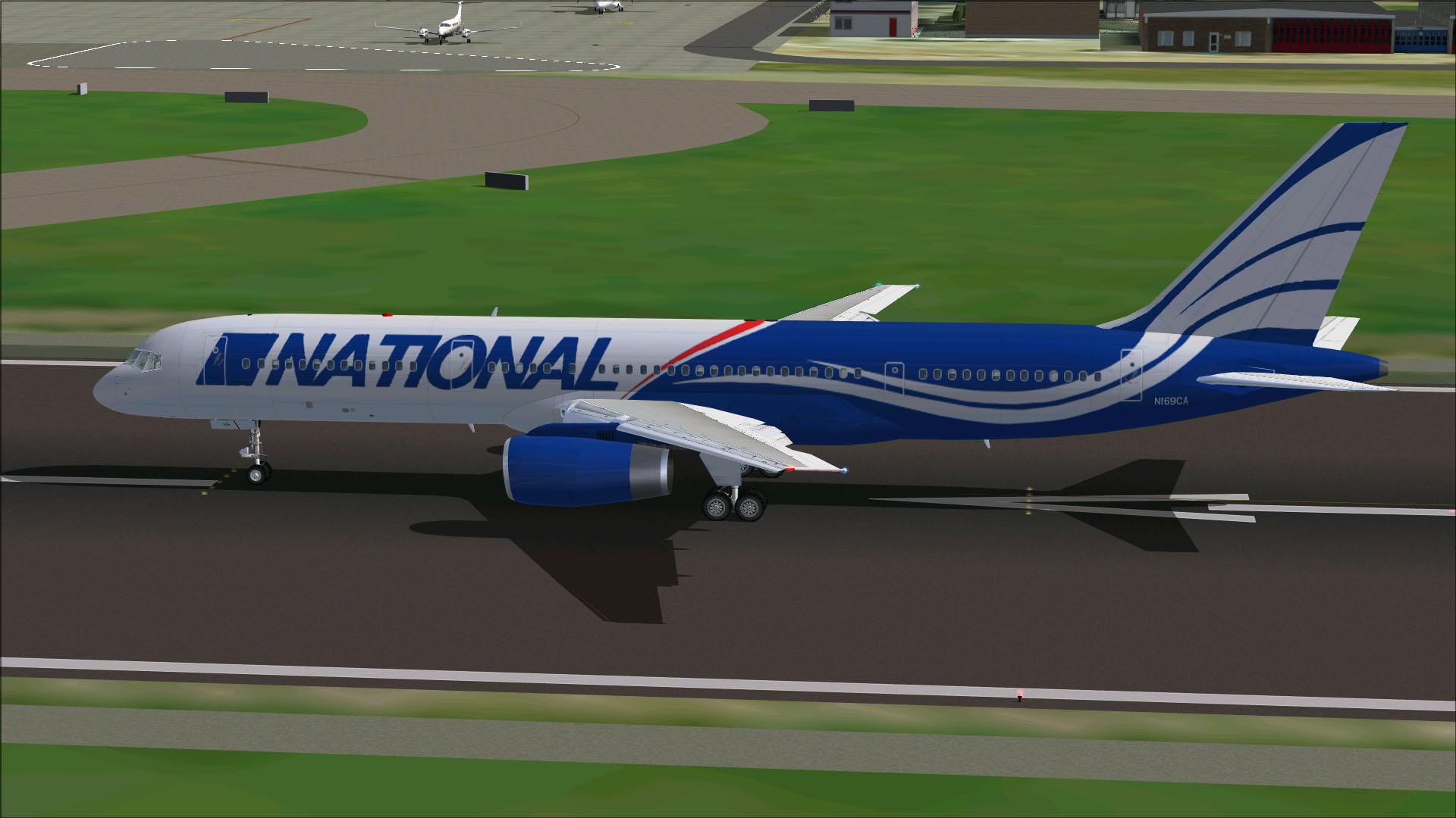 Posky 757-200 National Airlines For Fs9 (2004) — 1