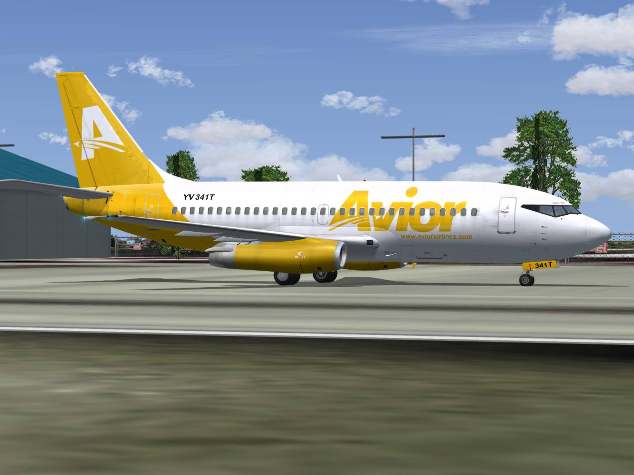 Avior Airlines Boeing 737-232/Adv Yv341T Update — 1