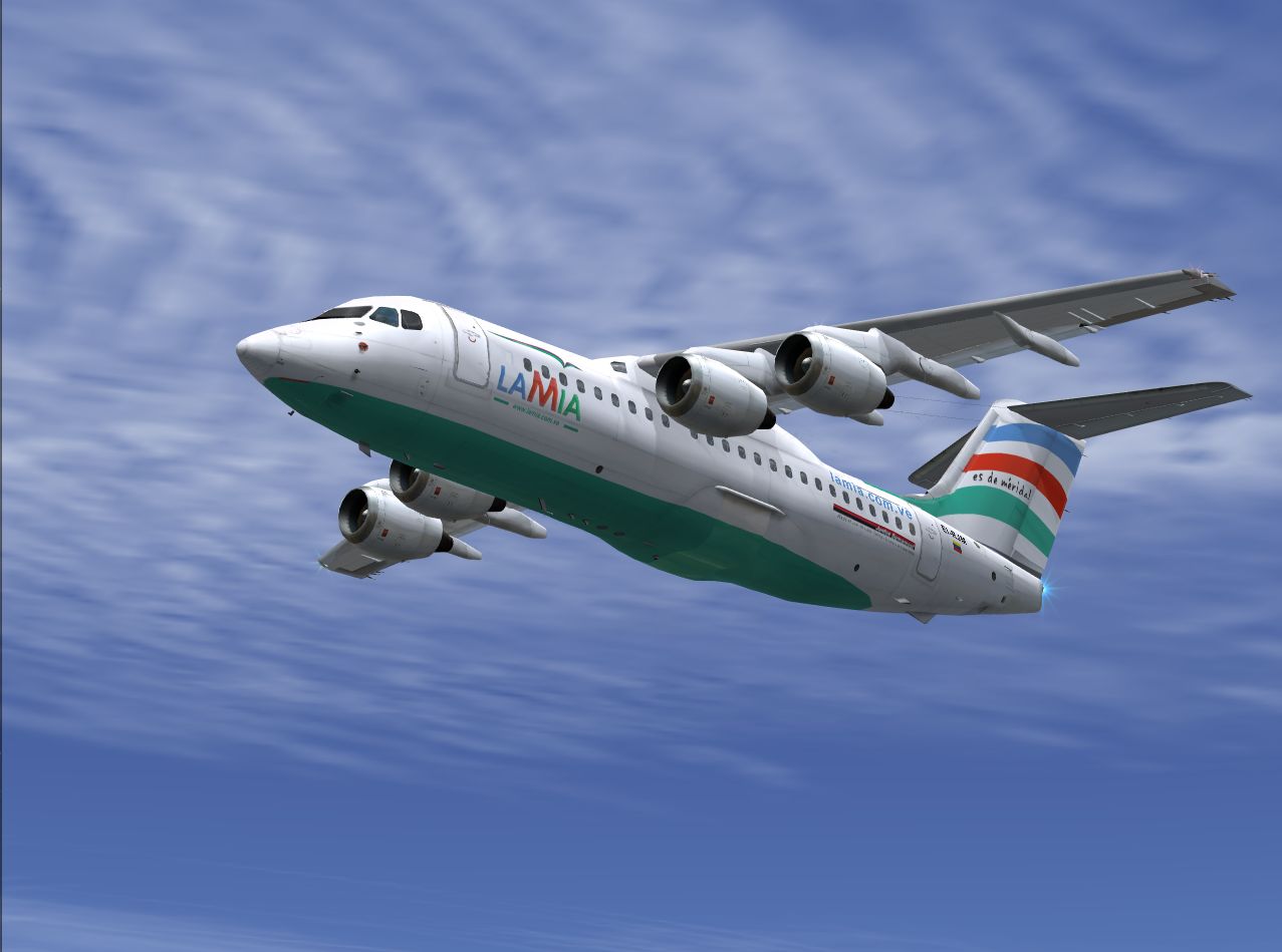 Fs2004 Lamia Bae 146-200 Ei-Rjm — 1
