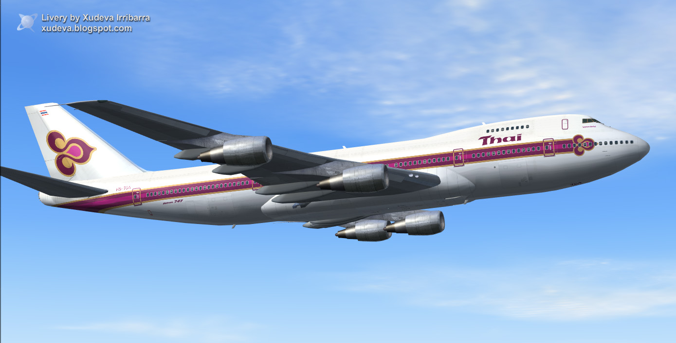 Thai Airways 747-2D7 Boeing 747-200 — 1