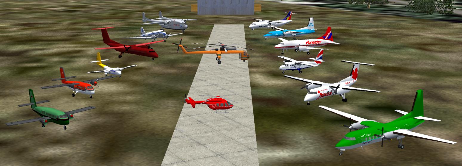 Commercial Propliners Fs9 Scenery Object Library Compiled By Sidney Schwartz Sidney — 1