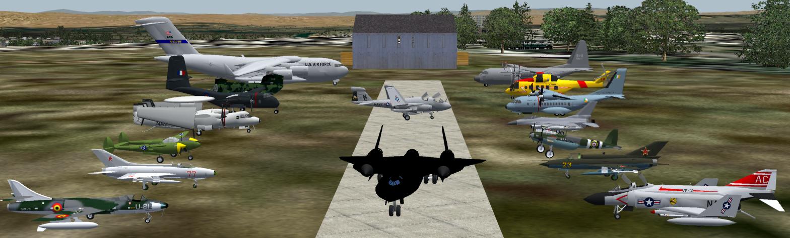 Military Fs9 Scenery Object Library Compiled By Sidney Schwartz — 1