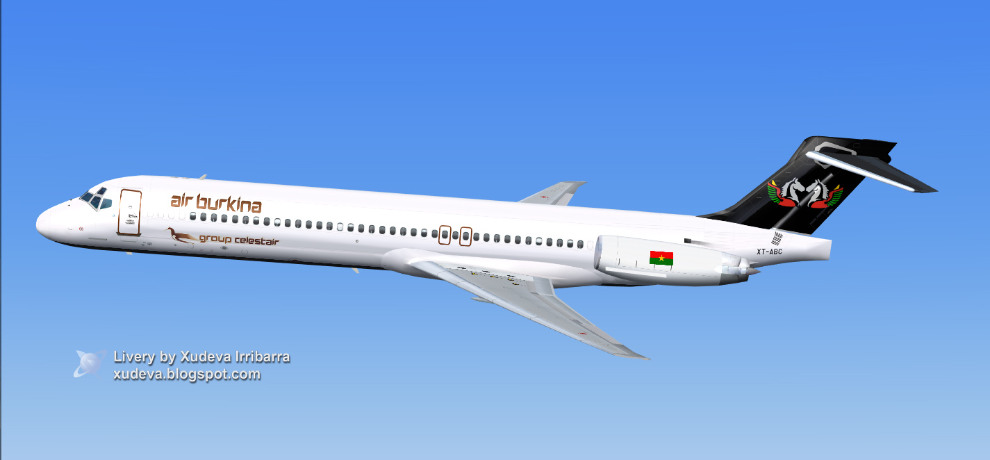 Stewart Global Aircraft (Sga) Md87 For Fs2004 And Fsx — 1