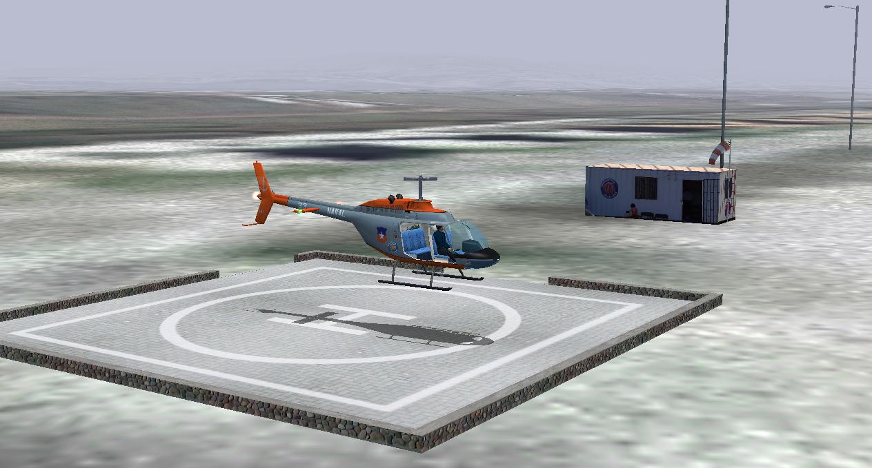 Fs2004 - Helipuerto Naval La Serena — 1