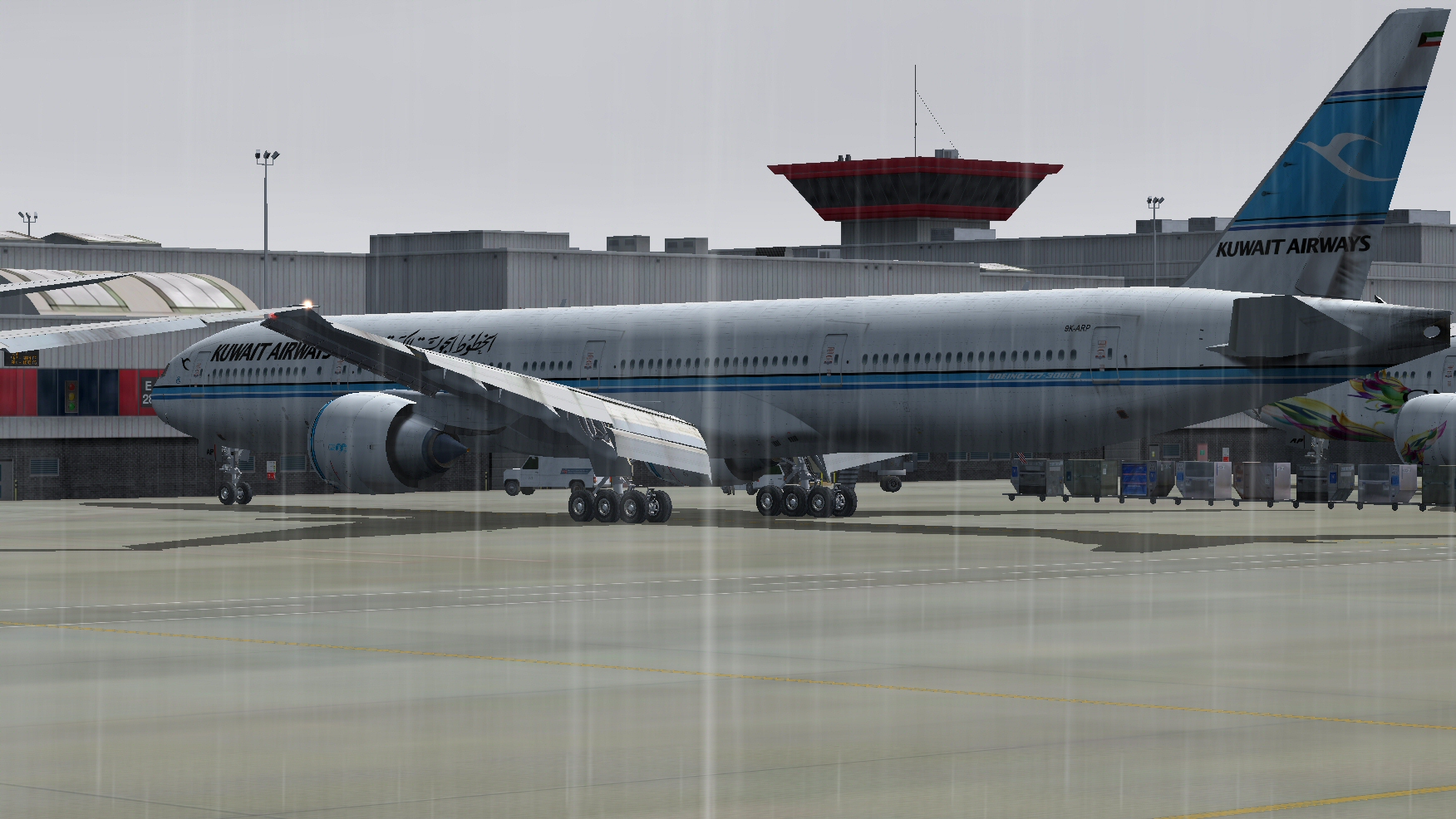 Fs2004/Fsx Kuwait Airways B777-300Er — 1