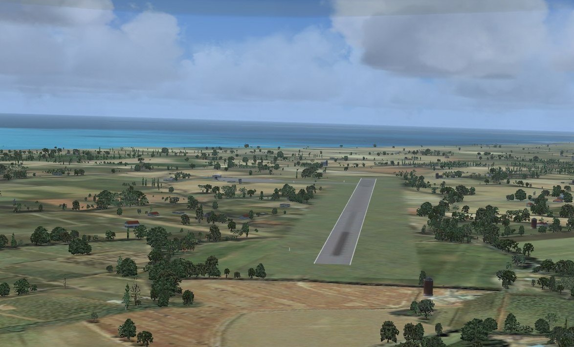 Fsx Scenery Mygm, Bahamas Grand Bahama [Auxiliary Airfield], About 20 Miles East Of Freepo — 1
