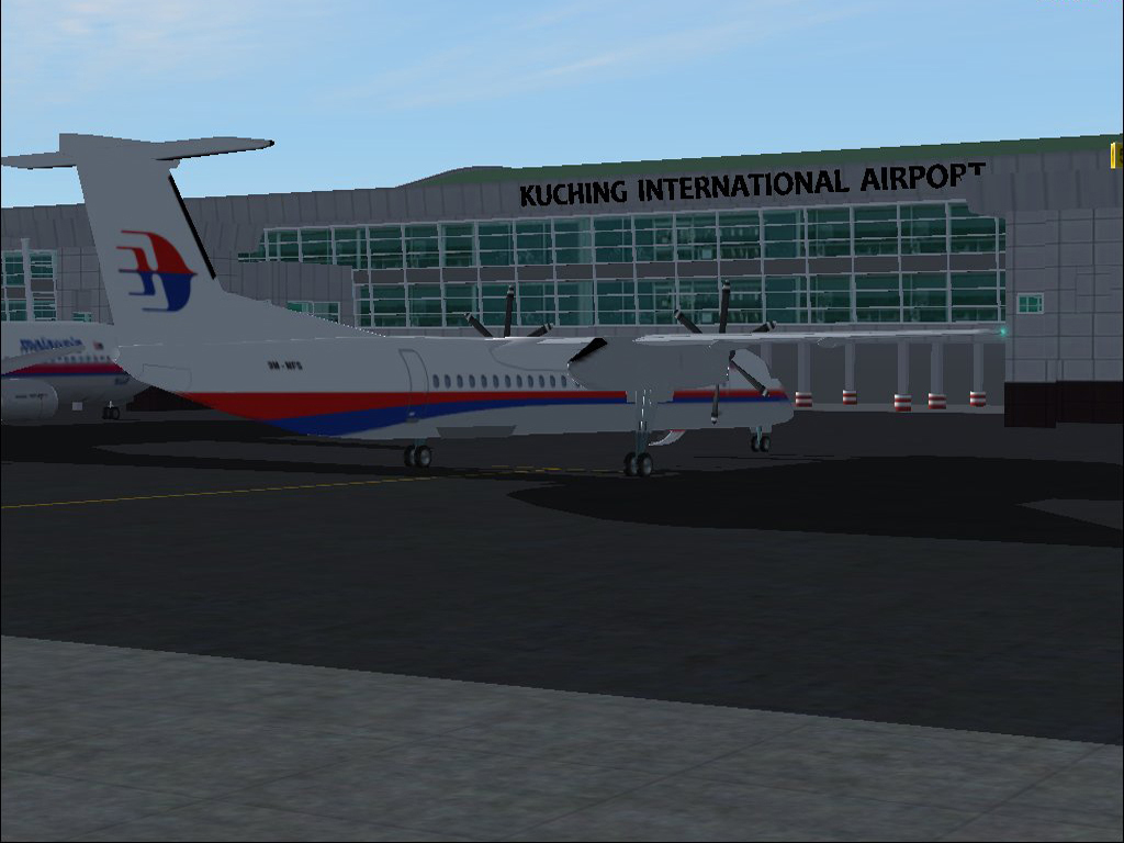 Fs2004 Malaysia Airlines Dehavilland Dash 8Q-400 (Fictional) — 1