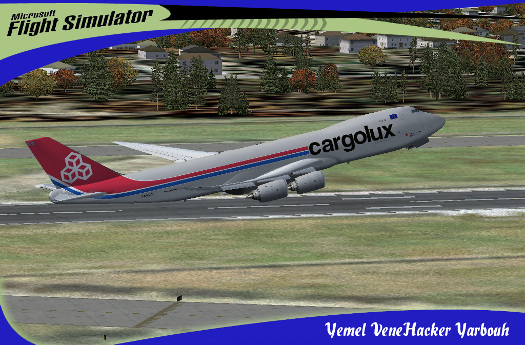 Project Opensky - Boeing 747-8F Cargolux Lx-Vcd — 1