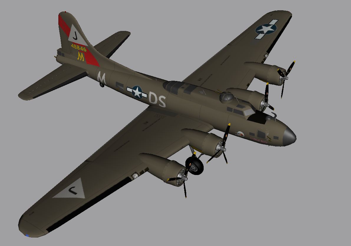 B17 Static Planes For Fsx — 1
