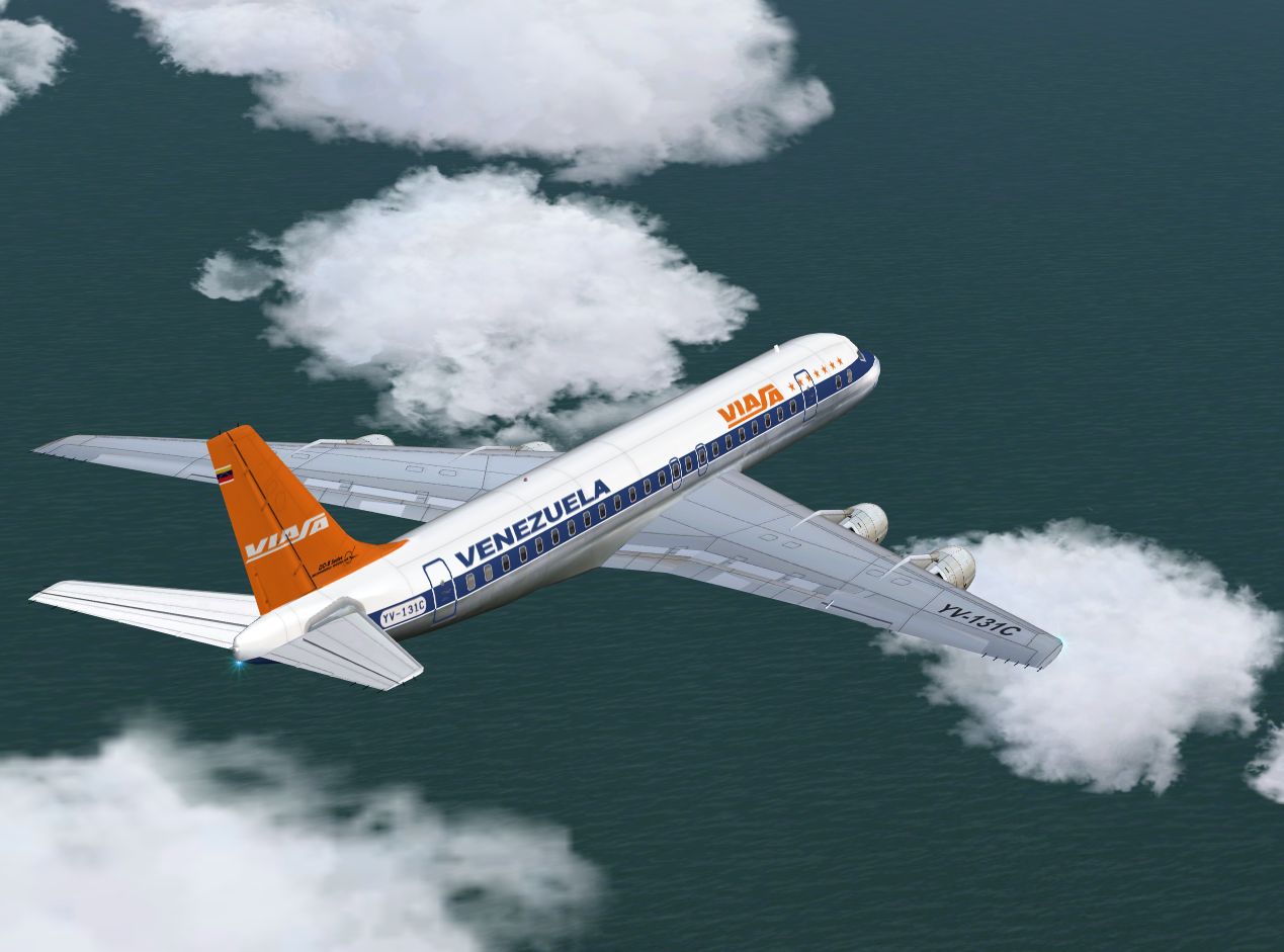 Viasa Mcdonnell-Douglas Dc-8-53 Yv-131C — 1