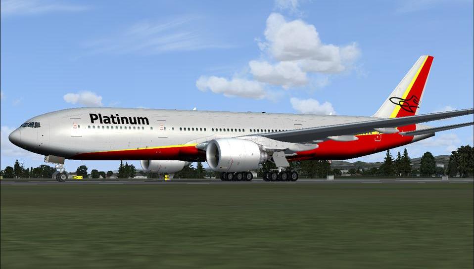Platinum Airways B777-200 For Fs9 — 1