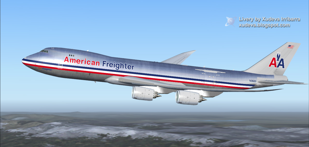 American Freighter - Boeing 747-8F — 1