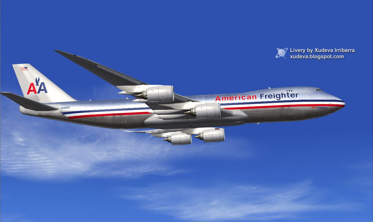 American Freighter - Boeing 747-8F