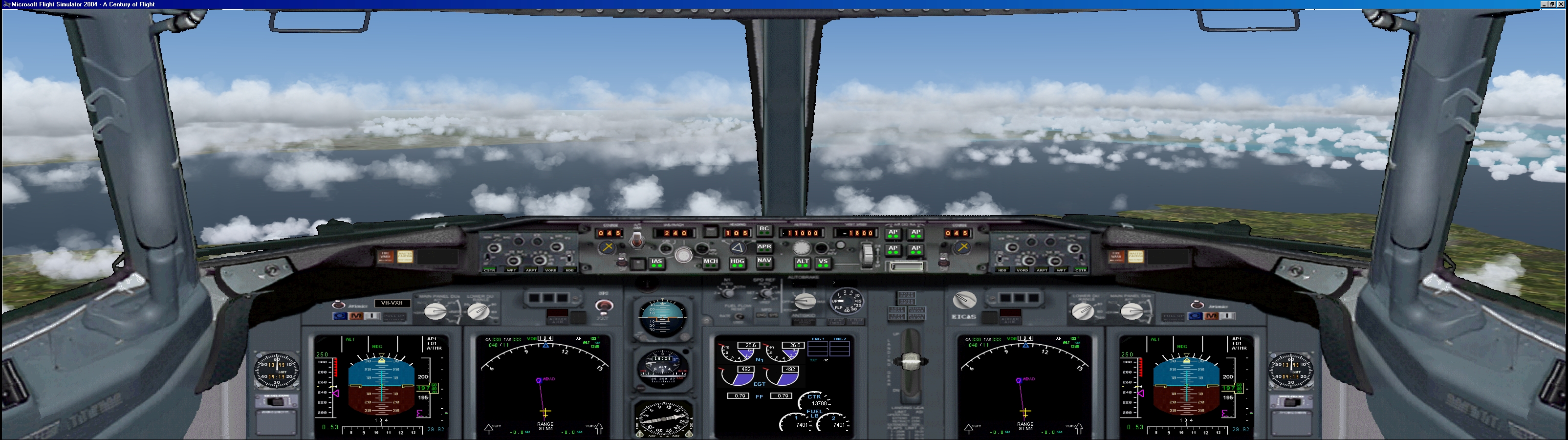Fs2004 Boeing 738 Panel V2 For Dual Monitors