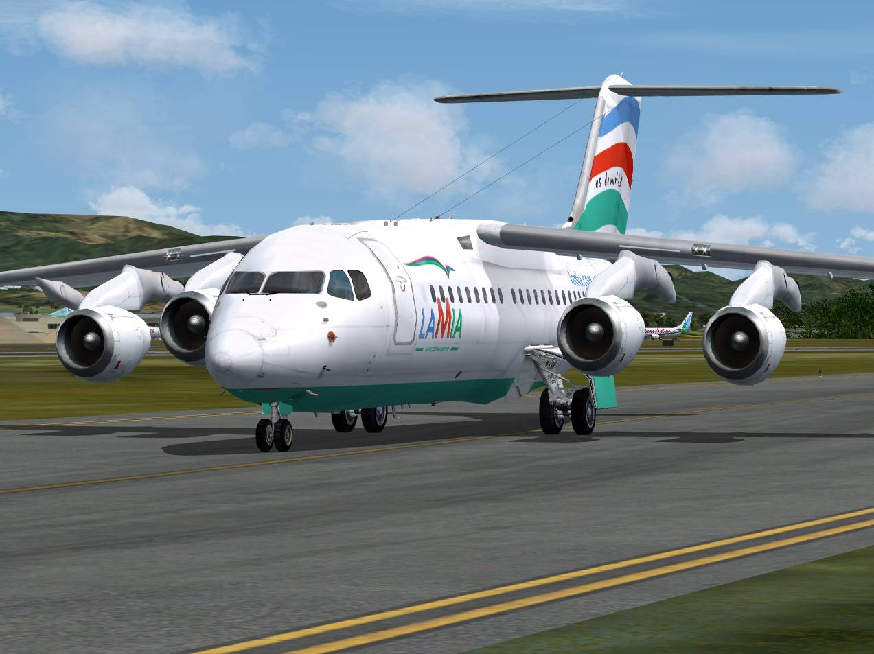 Fs2004 Lamia Bae 146-200 Ei-Rjk — 1