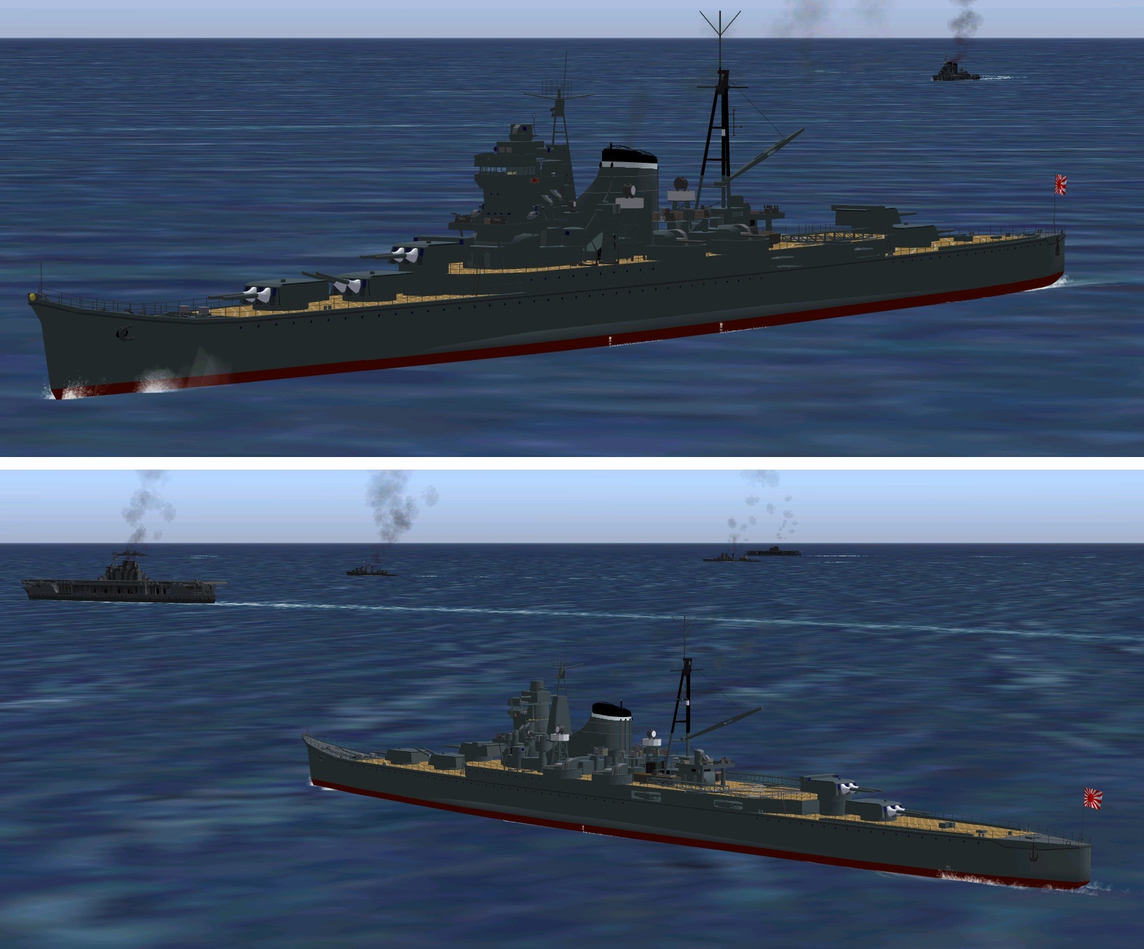 Pilotable Heavy Ijn Cruiser Kumano Fs2002/Fs2004 — 1