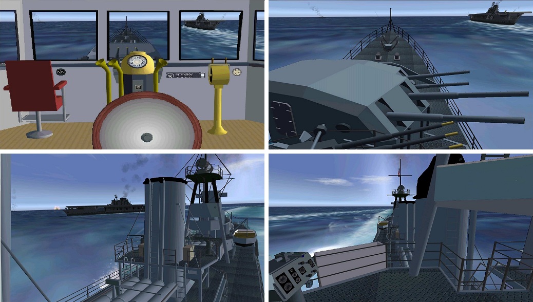 Fs2004 Features For Pilotable Destroyer Uss Porter — 1
