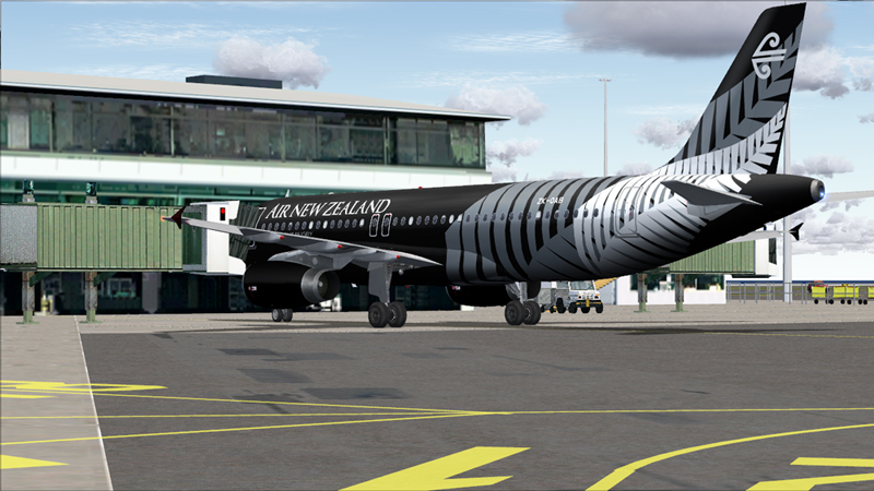 Air New Zealand - Crazy About Rugby Zk-Oab Airbus A320 — 1