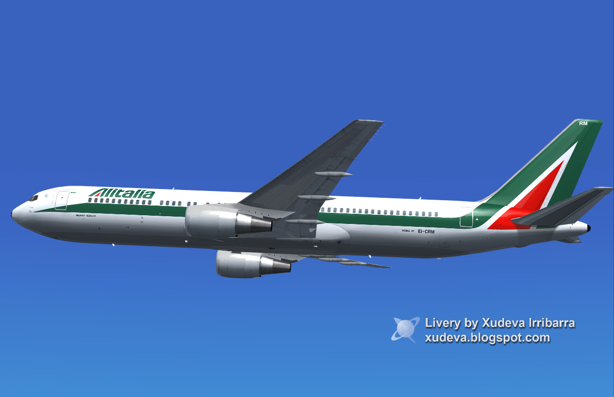 Alitalia 767-343/Er Boeing — 1