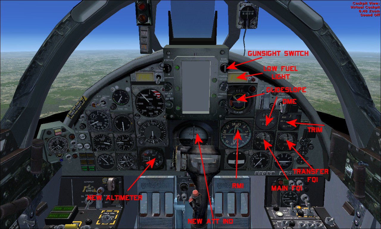 Fsx Rollus F-8 Crusader Pnel — 1