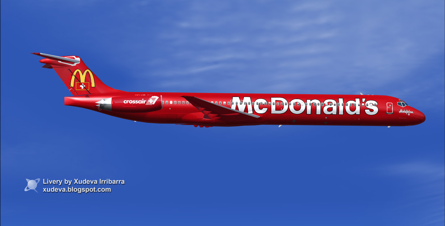 Crossair Mcplane Mcdonnell Douglas Md83 — 1