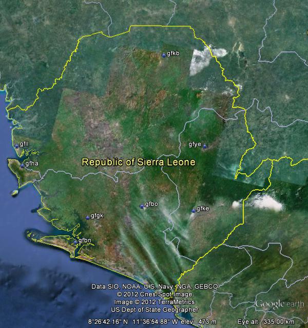 Sierra Leone Airfields — 1