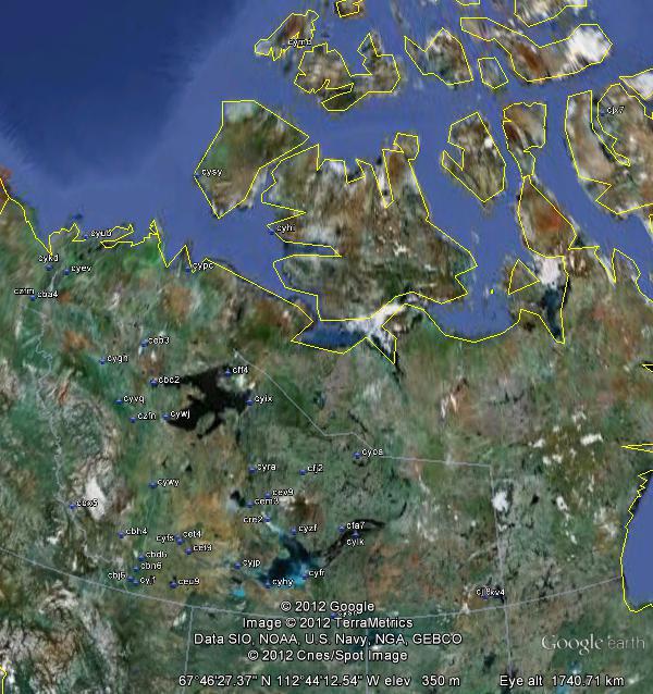 Northwest Territories Airfields — 1