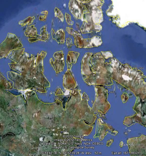 Nunavut Airfields — 1
