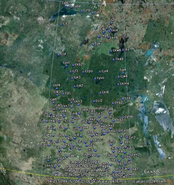 Saskatchewan Airfields — 1