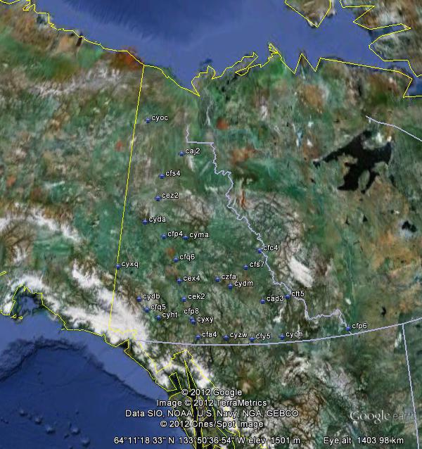 Yukon Airfields — 1