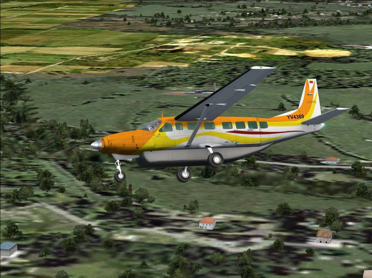 Fs2004 Private Cessna 208B Grand Caravan Yv4369 — 1