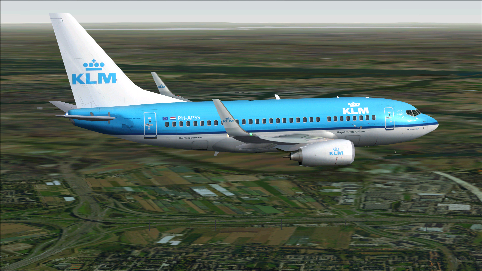 Project Opensky - Boeing 737-600W Klm (No Eyebrow) — 1