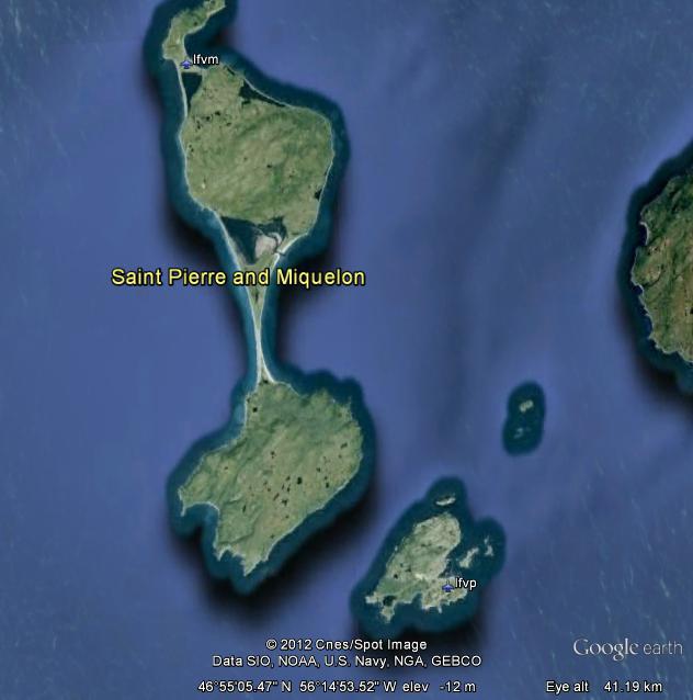 St Pierre Airfields — 1