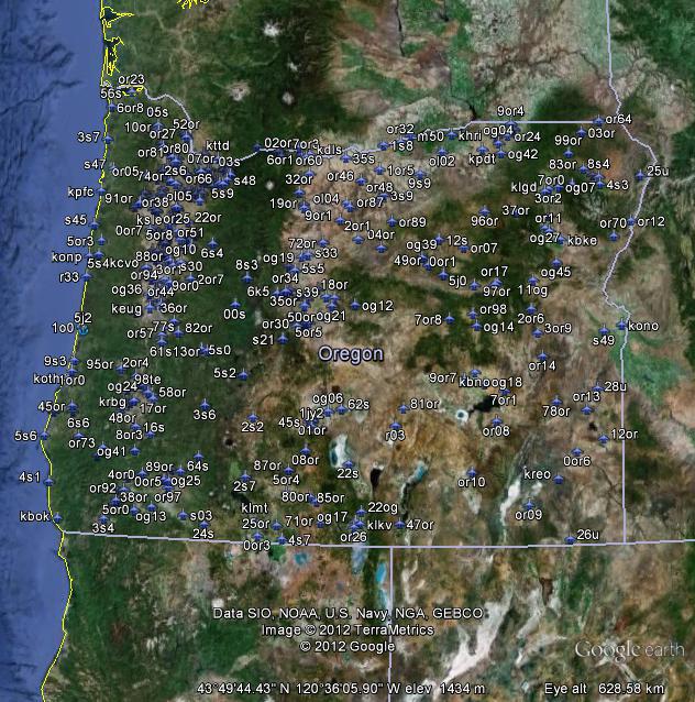 Oregon Airfields — 1