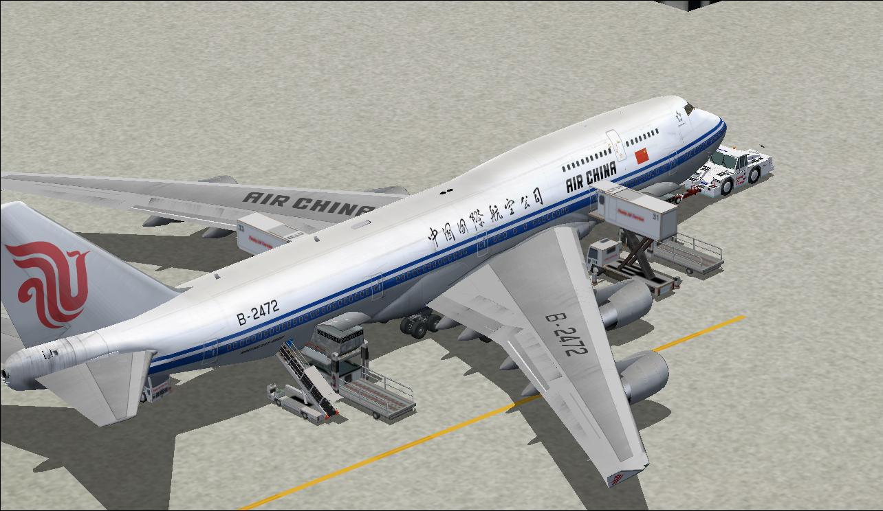 Air China Boeing 747-400 — 1