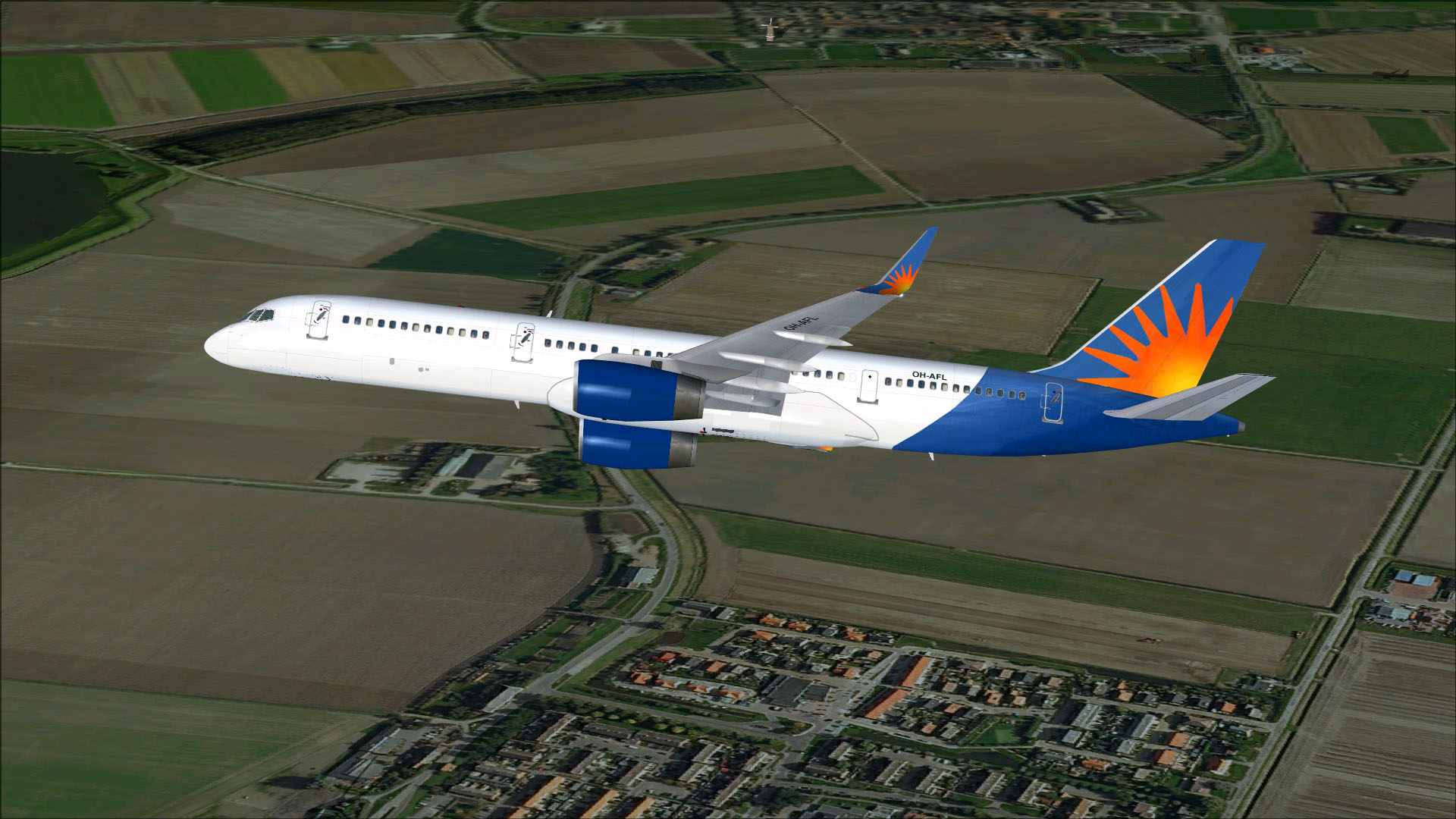 Boeing 757-200W Air Finland — 1