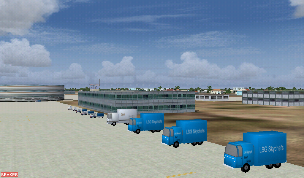 Fs2002/2004 Cancun Intl Ground Vehicles Scenery — 1