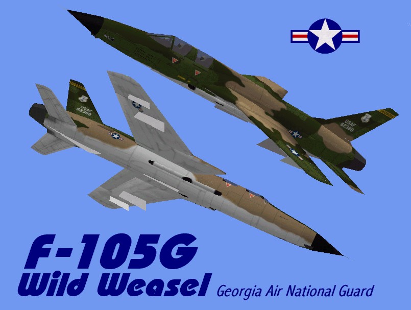 Fs98/Cfs Republic F-105G Thunderchief — 1