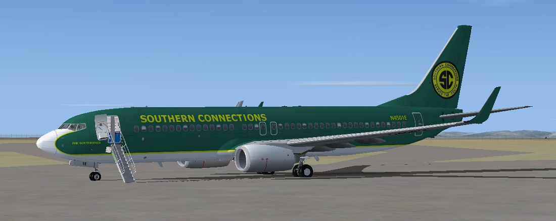 Fs2004 Scva Boeing 737-800 The Southerner — 1