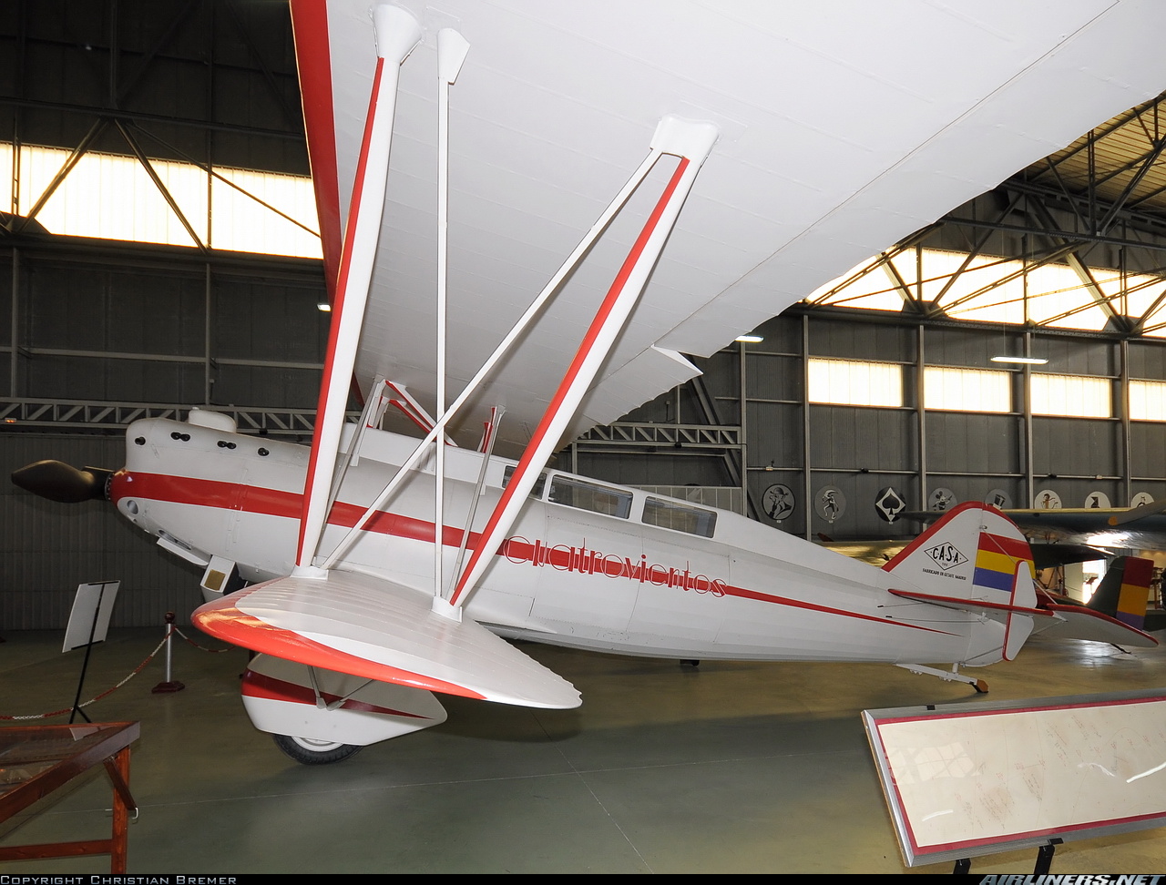 Spanish Air Force Breguet Xix Cuatro Vientos — 1