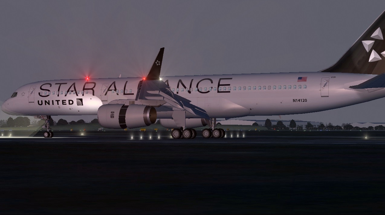 Project Opensky Boeing 757-200 United Airlines Star Alliance — 1