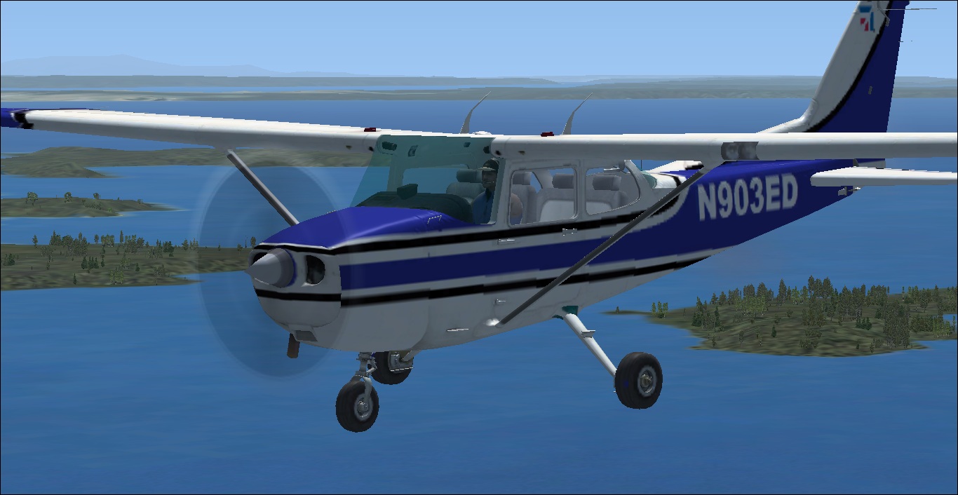 Fsx Cessna 172 N903Ed Repaint — 1