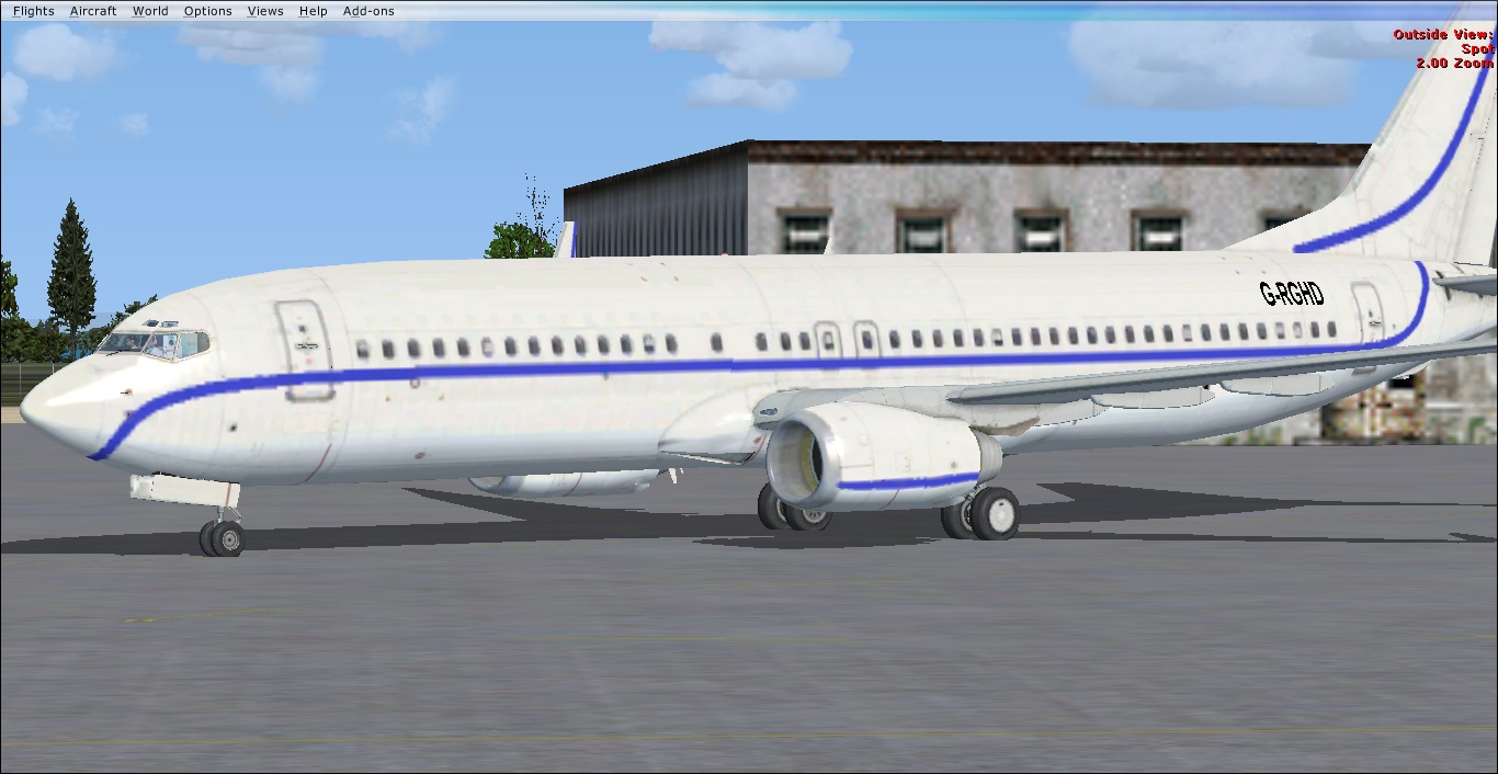 Fsx Boeing 737-800 Private Livery G-Rghd — 1